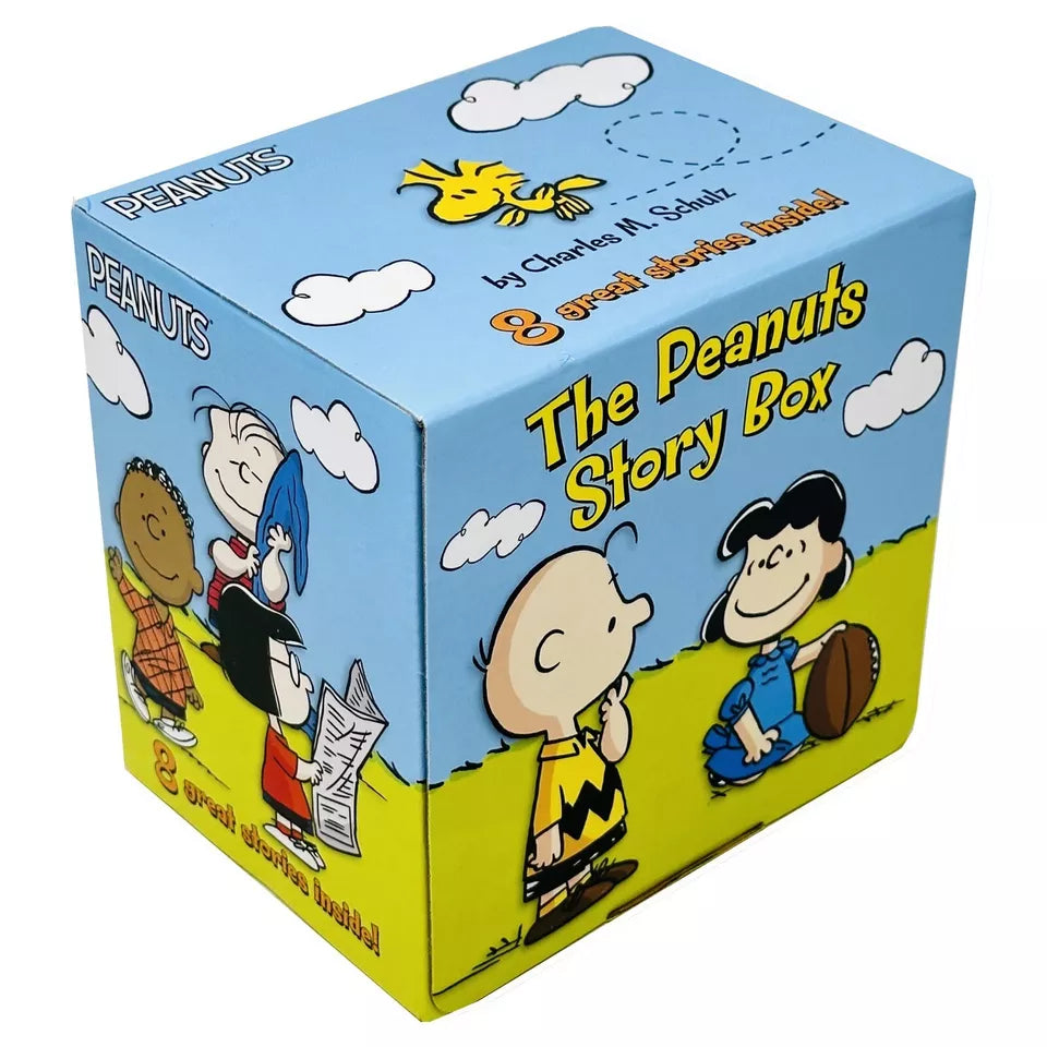 Peanuts Boxed Set 8 Books Collection By Charles M Schulz Snoopy Takes Off! - Lets Buy Books