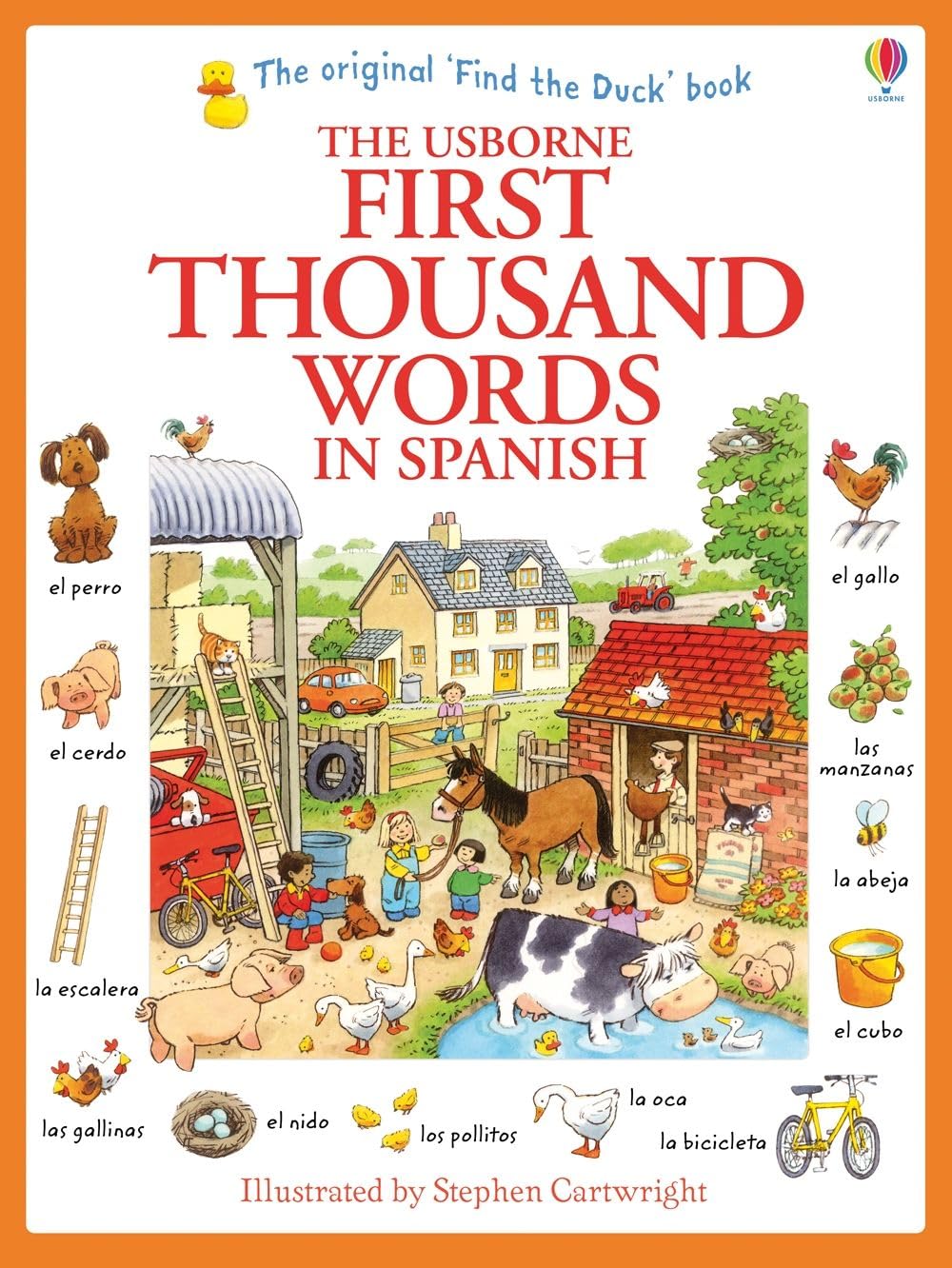 First Thousand Words in Spanish by Heather Amery - Lets Buy Books