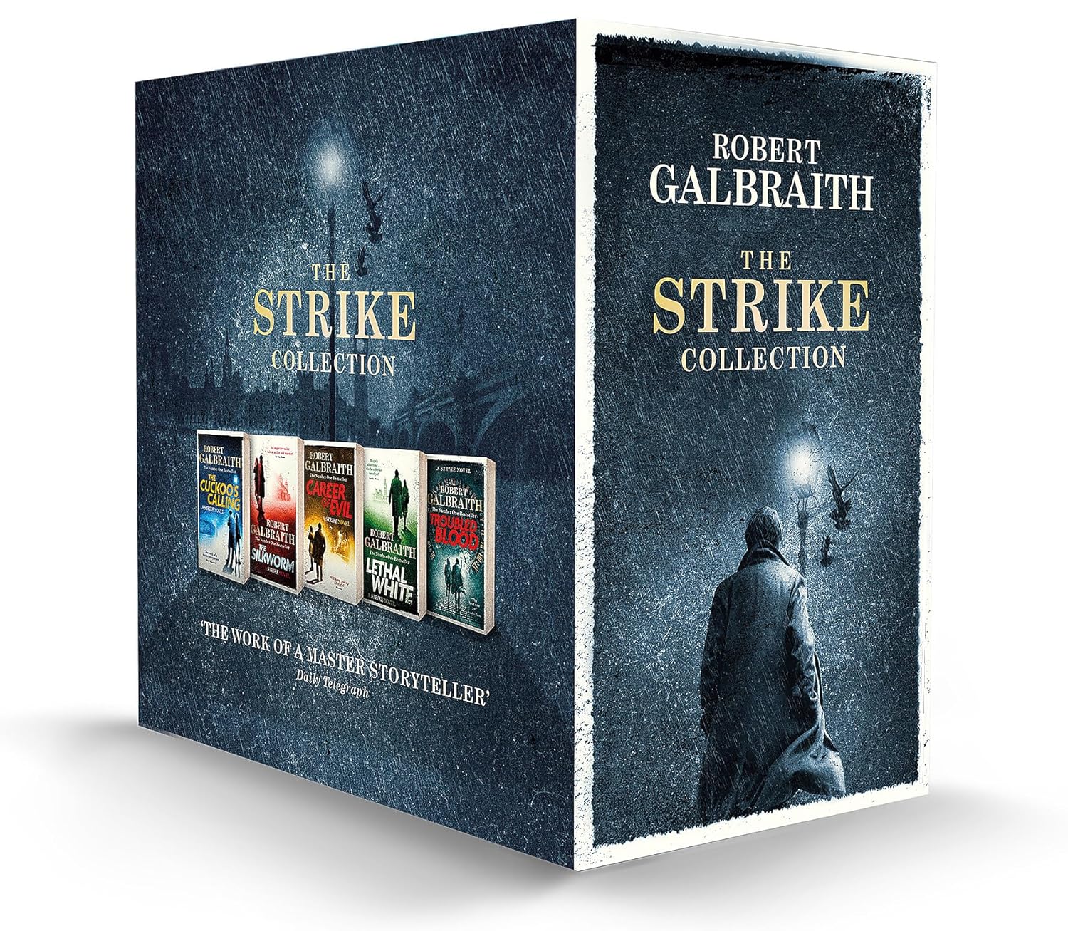 Robert Galbraith Strike Collection 5 Books Box Set Career of Evil, Silkworm, Lethal White - Lets Buy Books