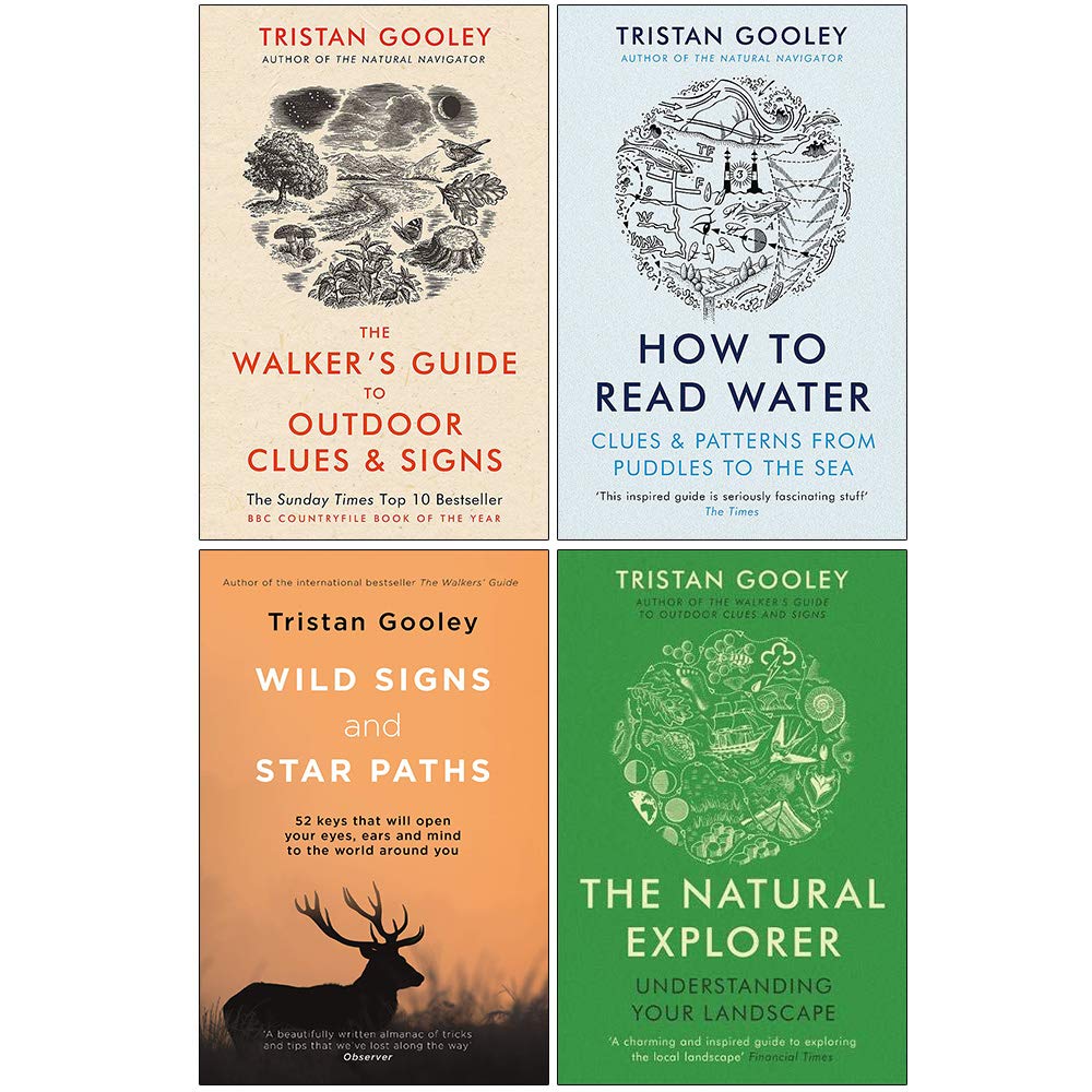 Tristan Gooley 4 Books Collection Set Walker's Guide, How To Read Water, Wild Signs and Star Paths, Natural Explorer - Lets Buy Books