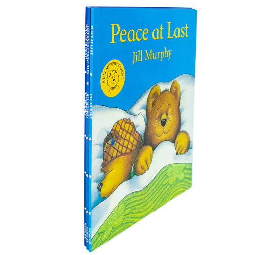 A Bear Family Book Collection 3 Books Set by Jill Murphy - Peace at Last, Whatever Next!, Just One of Those Days - Paperback
