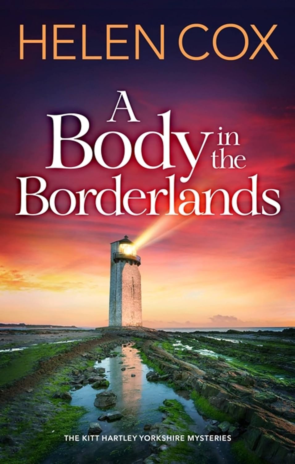 A Body in the Borderlands by Helen Cox - Kitt Hartley Yorkshire Mysteries paperback front cover