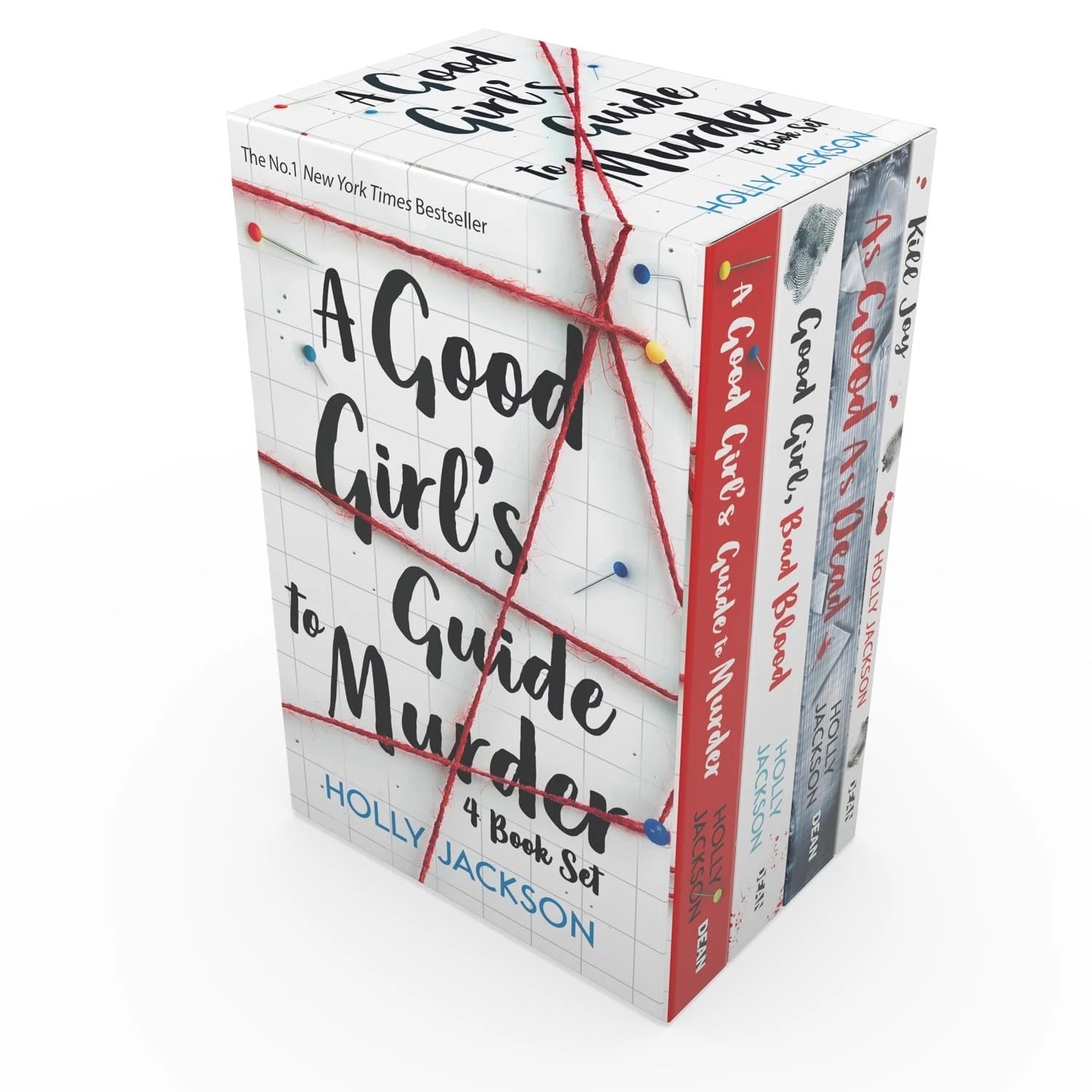 A Good Girl's Guide to Murder 4 Books Collection Set by Holly Jackson - Paperback YA crime thriller box set including Kill Joy