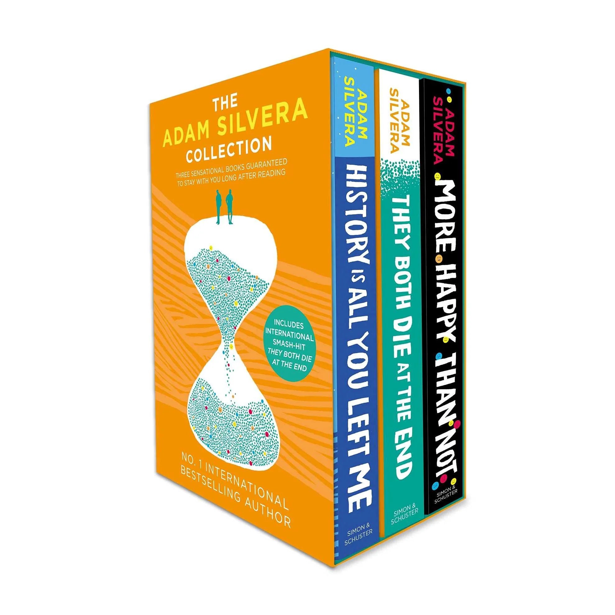 Adam Silvera Collection 3 Books Set - Young Adult Paperback - They Both Die at the End, History Is All You Left Me, More Happy Than Not