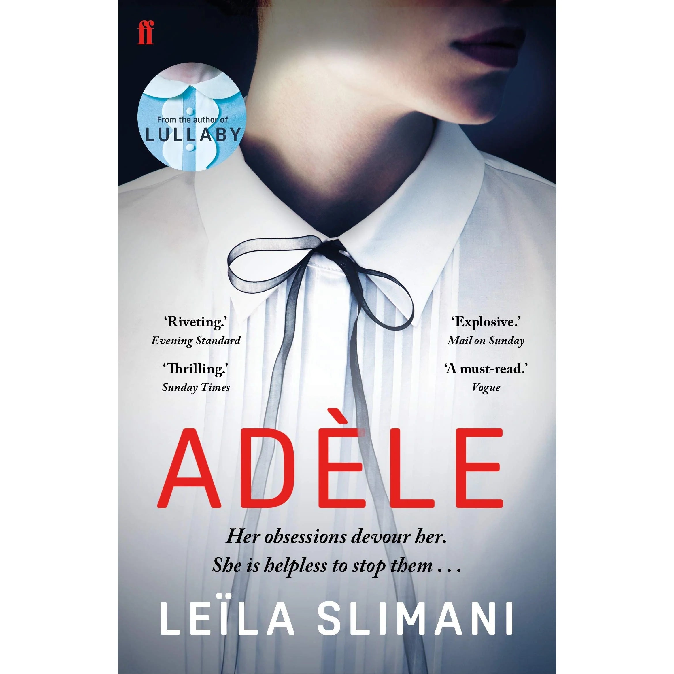 Adele by Leïla Slimani - brand new paperback edition, literary psychological fiction novel