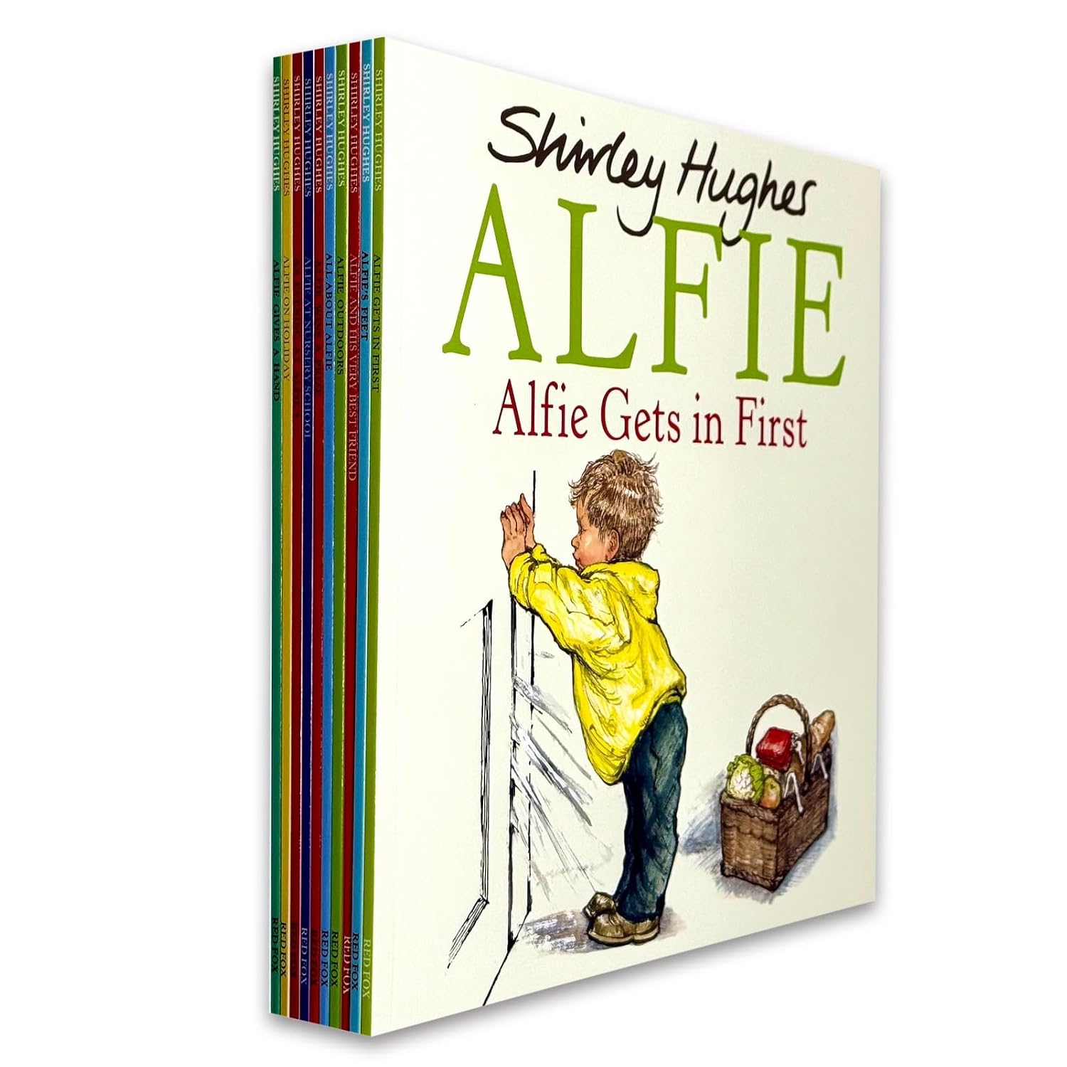 Alfie 10 Books Collection Set by Shirley Hughes - paperback childrens picture books for ages 3-7