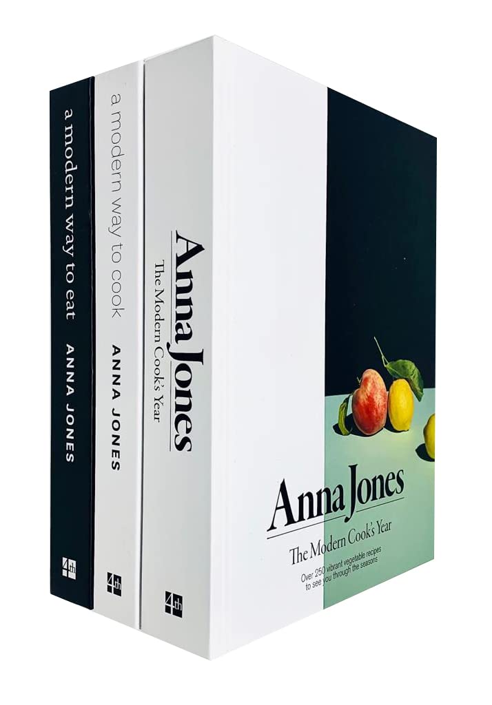 Anna Jones 3 Book Collection Set - The Modern Cook's Year, A Modern Way to Cook, A Modern Way to Eat - Hardback vegetarian cookbooks