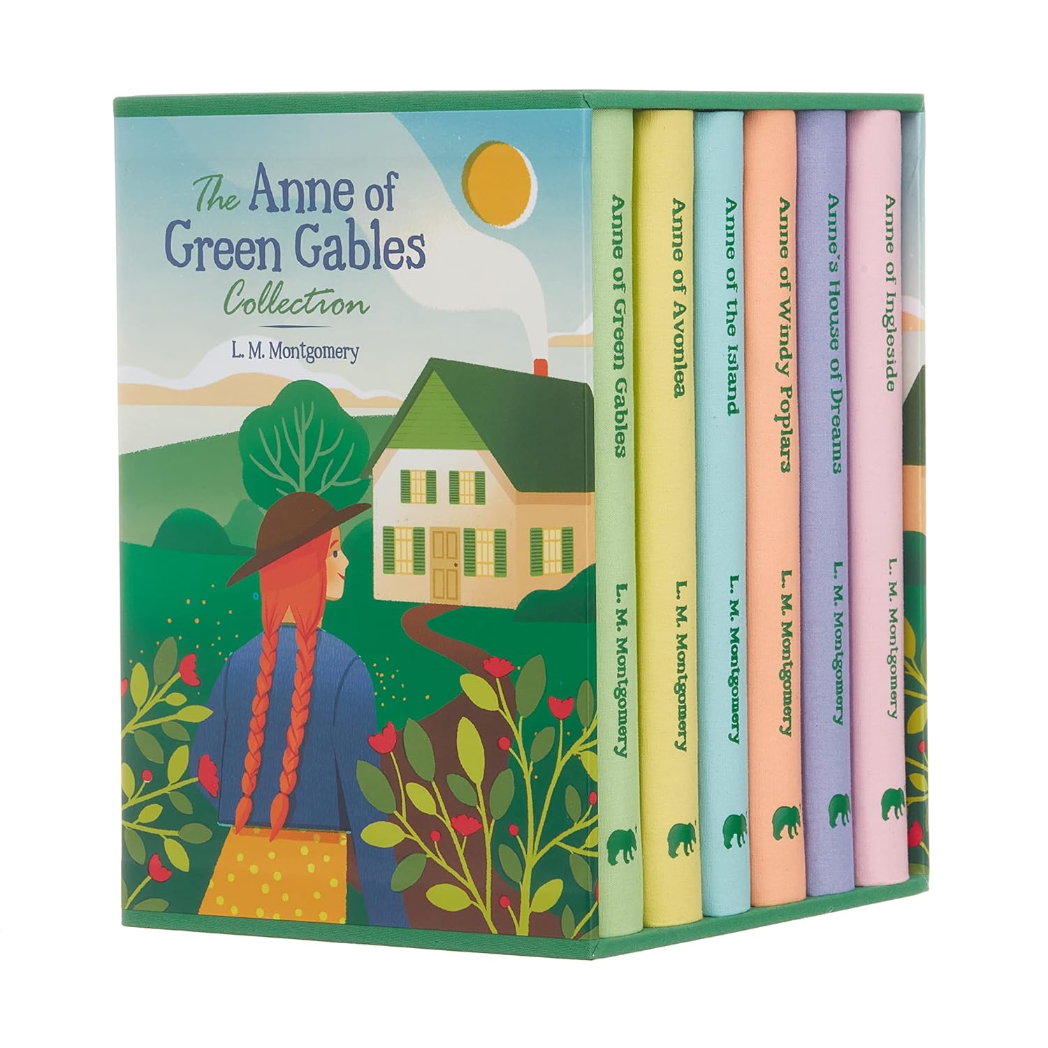 Anne of Green Gables 6 Book Collection Set by L. M. Montgomery - Deluxe Hardcover Boxed Set