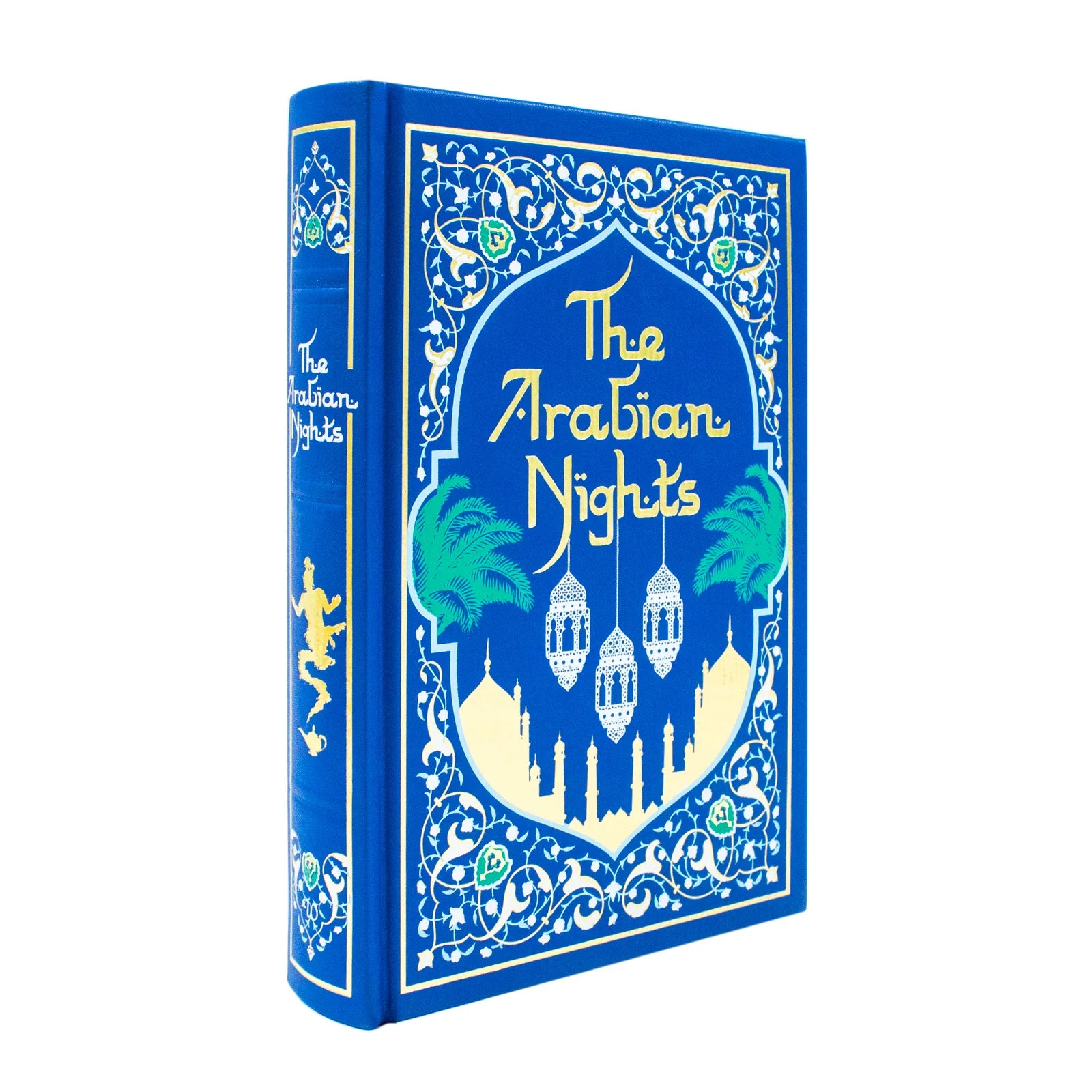 The Arabian Nights by Richard Francis Burton - Deluxe Leather-Bound Hardback edition, illustrated classic translation
