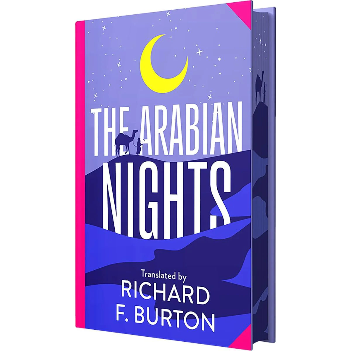 Front cover of Arabian Nights by Sir Richard F. Burton, Wilco Classics sprayed edge premium hardback edition