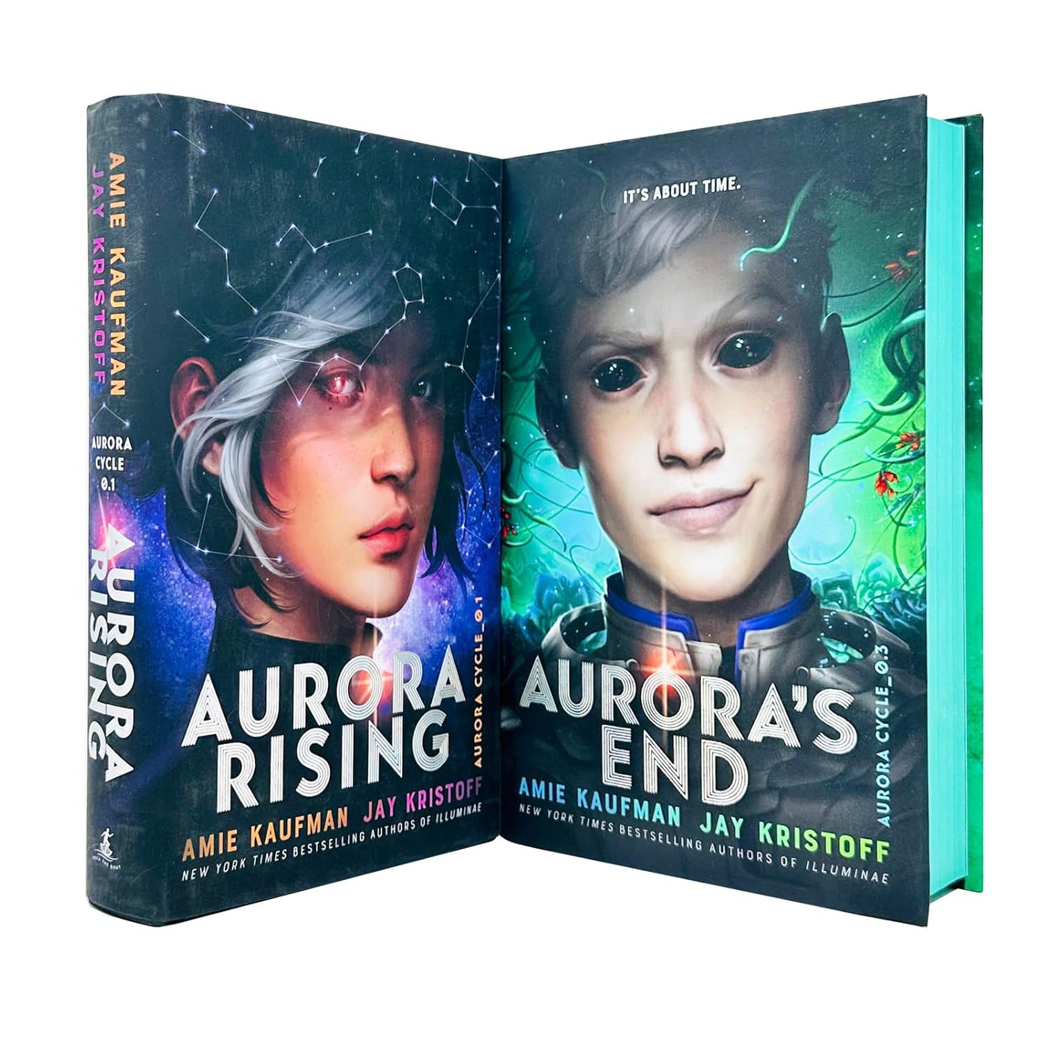 The Aurora Cycle 2 Books Collection Set by Amie Kaufman and Jay Kristoff - Aurora Rising and Aurora's End - Young Adult Paperback