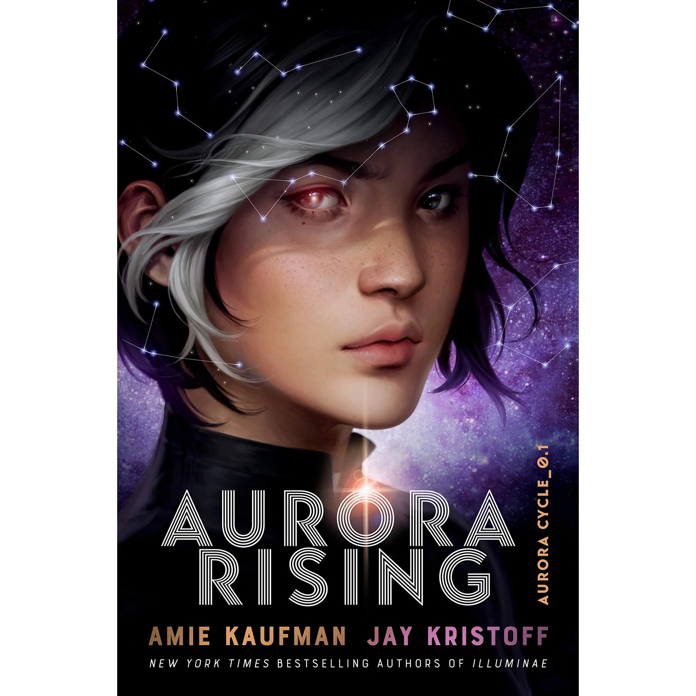 Aurora Rising, The Aurora Cycle book 1, by Amie Kaufman and Jay Kristoff - Hardback YA space opera edition