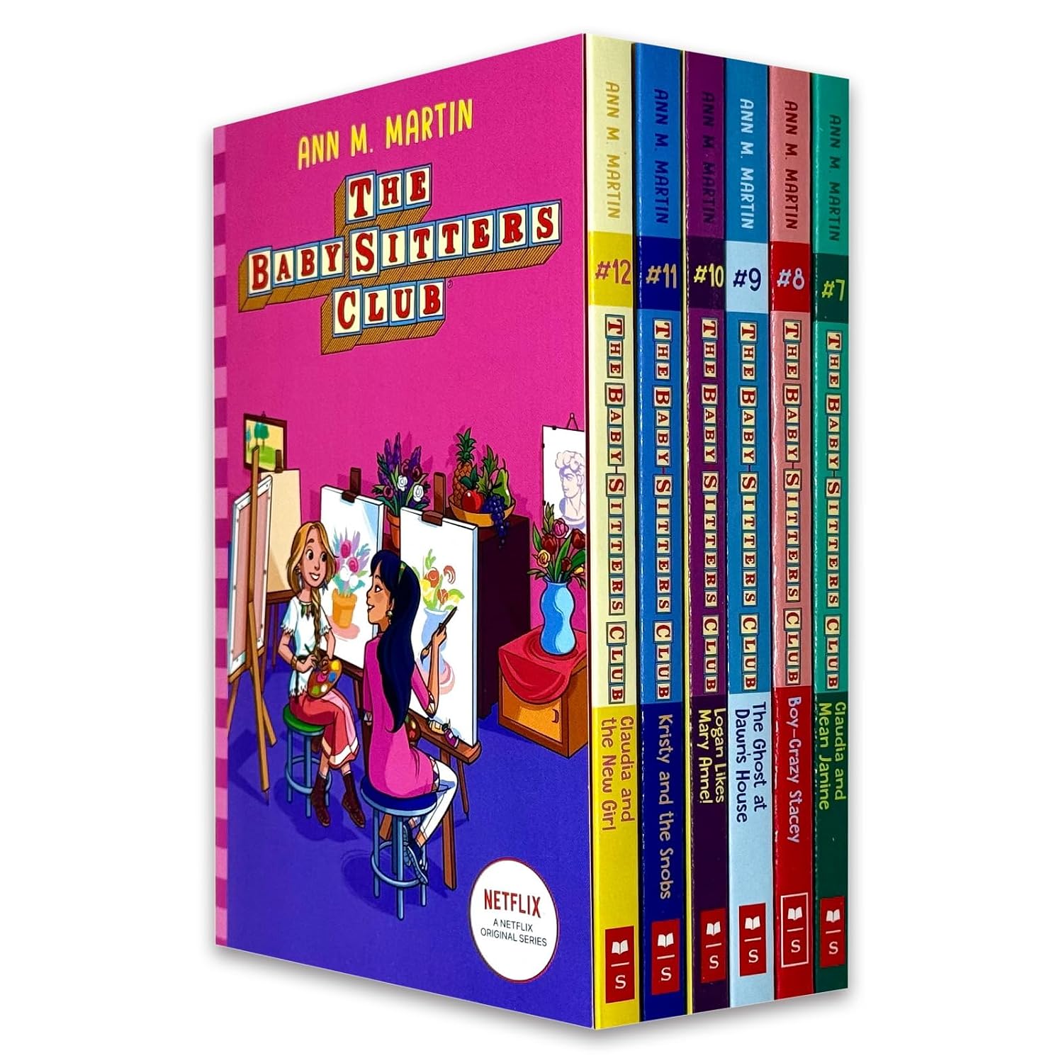 The Baby-Sitters Club Books 7-12 Collection 6 Books Set by Ann M. Martin - Paperback - Ages 8-12