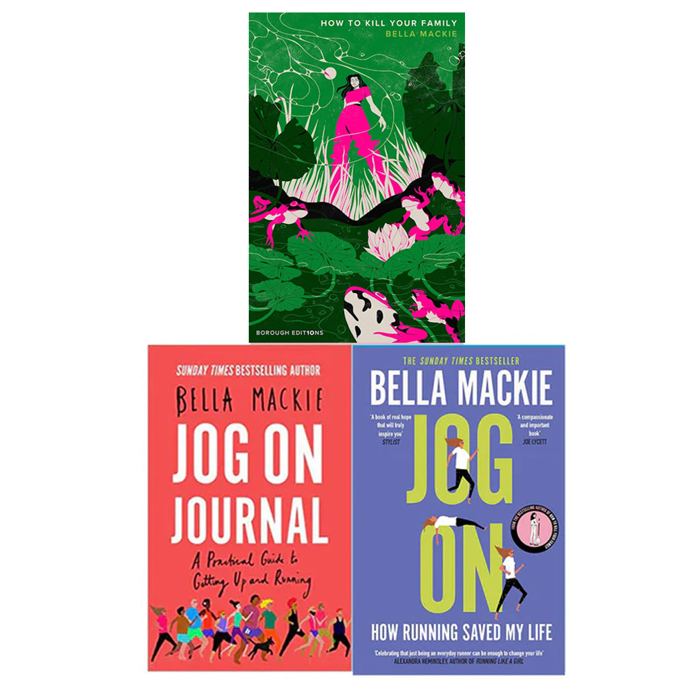 Bella Mackie 3 Books Collection Set paperback - How To Kill Your Family, Jog On, Jog on Journal