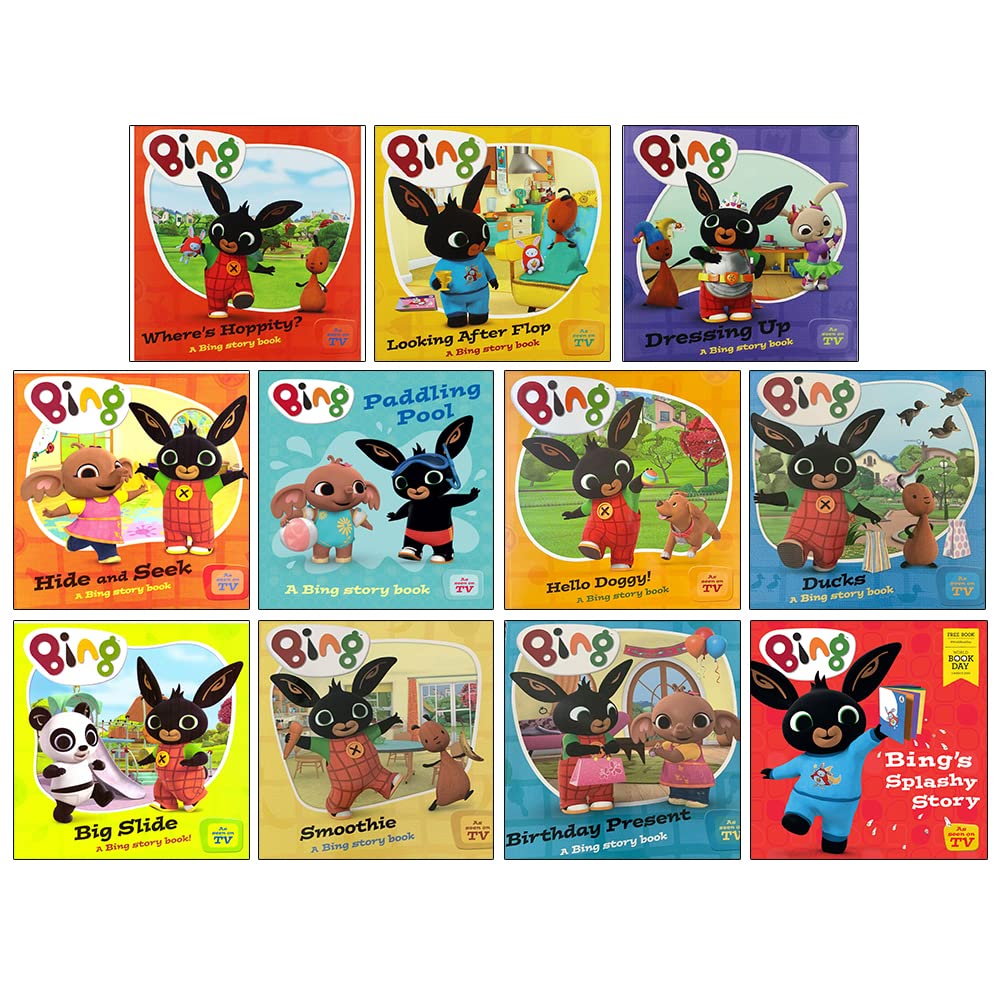Bing 11 Children's Story Books Collection Set by Ted Dewan - Paperback - Ages 0-5 - CBeebies TV tie-in