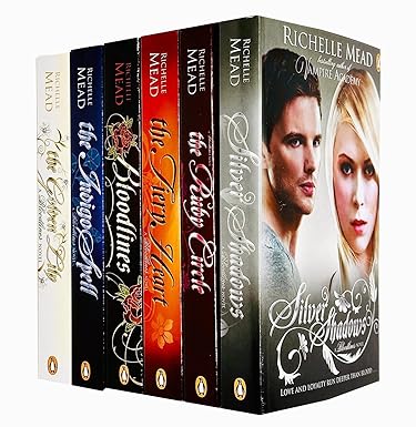 Bloodlines by Richelle Mead 6 Book Collection Set - Young Adult Paperback - front cover