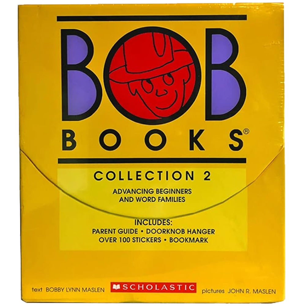 Bob Books Collection 2 Advancing Beginners and Word Families - 16 book paperback set by Bobby Lynn Maslen, ages 4-7