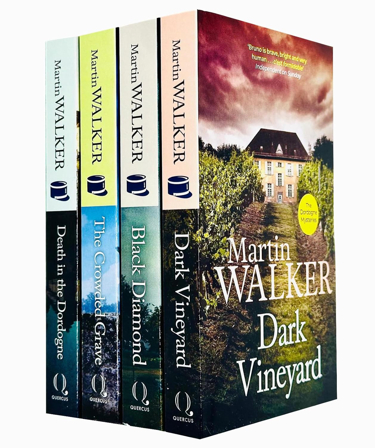 Bruno, Chief of Police Dordogne Mysteries Books 1-4 Collection Set by Martin Walker - paperback set front cover