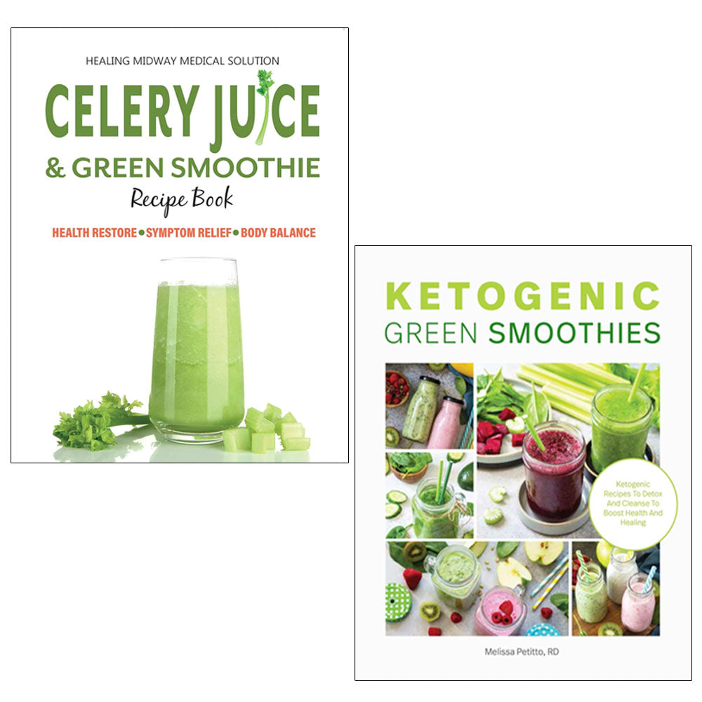 Celery Juice & Green Smoothie / Ketogenic Green Smoothies 2 Books Collection Set by Melissa Petitto - Paperback