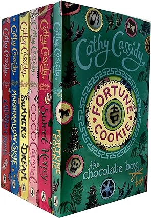 Chocolate Box Girls 6 Books Collection Set by Cathy Cassidy - Cherry Crush, Marshmallow Skye, Summer's Dream, Coco Caramel, Sweet Honey, Fortune Cookie - Paperback - Ages 9-14