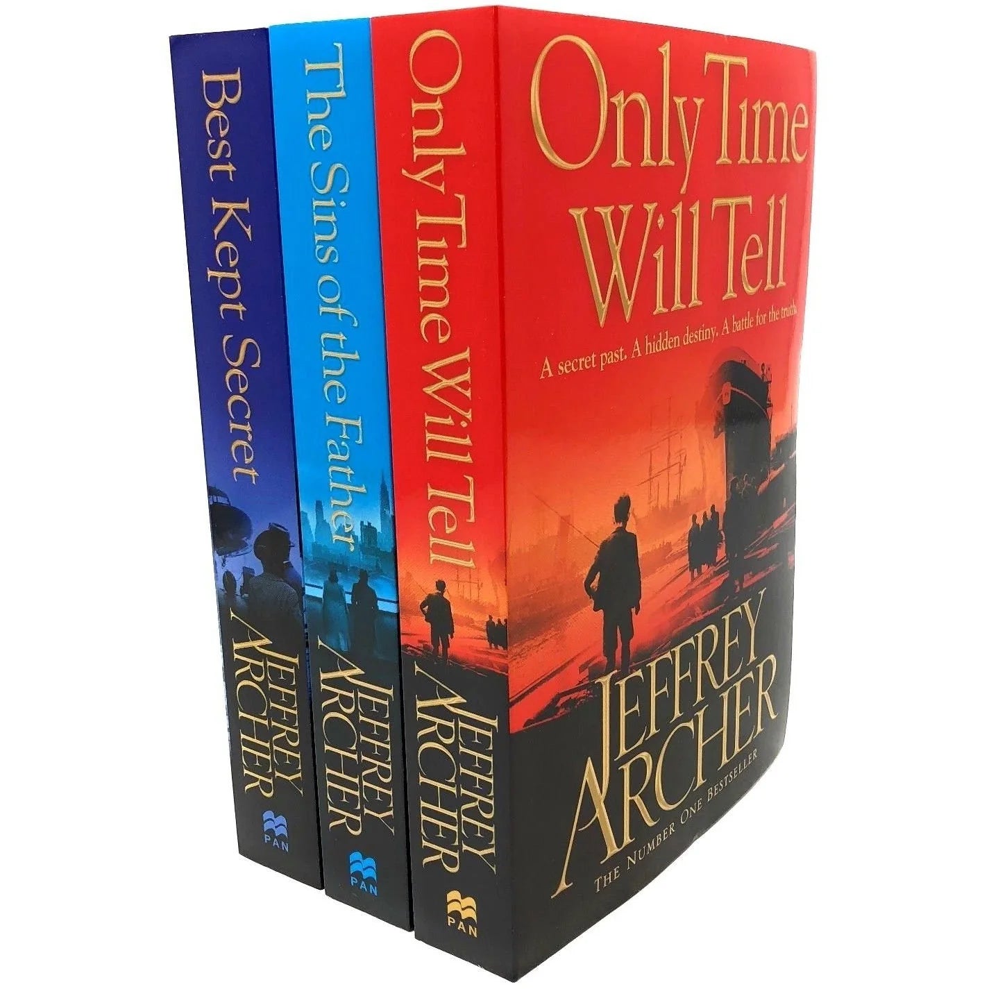Clifton Chronicles 3 Books Collection Set by Jeffrey Archer - Fiction Paperback - Only Time Will Tell, The Sins of the Father, Best Kept Secret