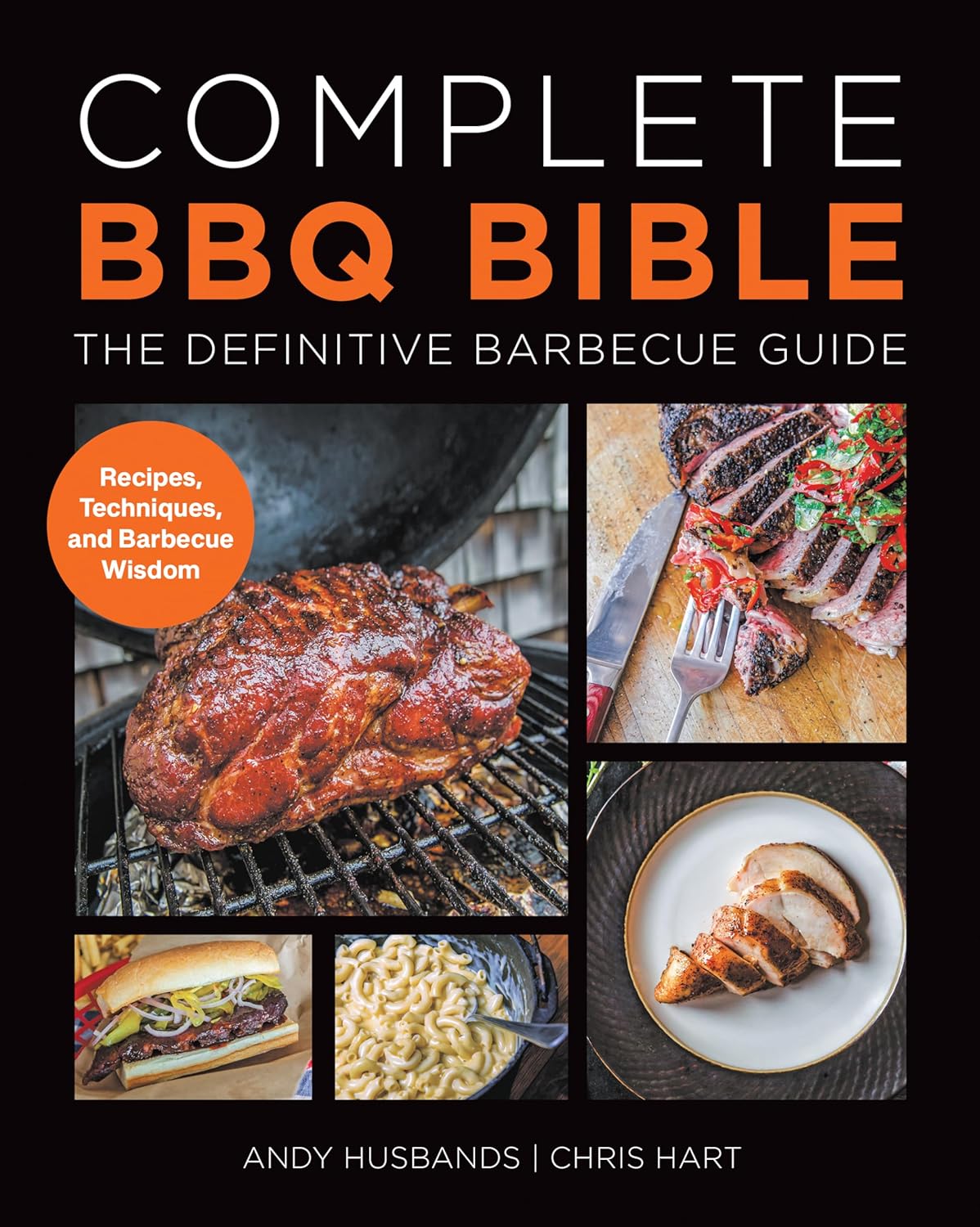 Complete BBQ Bible by Andy Husbands & Chris Hart - Paperback barbecue guide cookbook cover