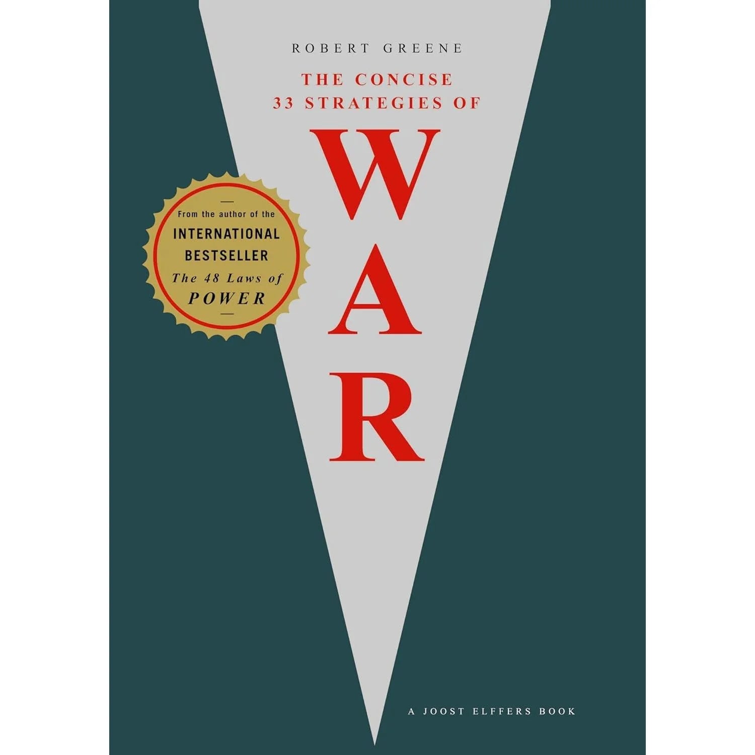 The Concise 33 Strategies of War by Robert Greene - Paperback strategy and leadership book, brand new