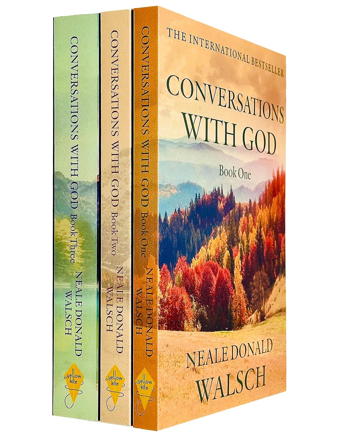 Conversations with God 3 Books Collection Set by Neale Donald Walsch - new paperback trilogy front cover