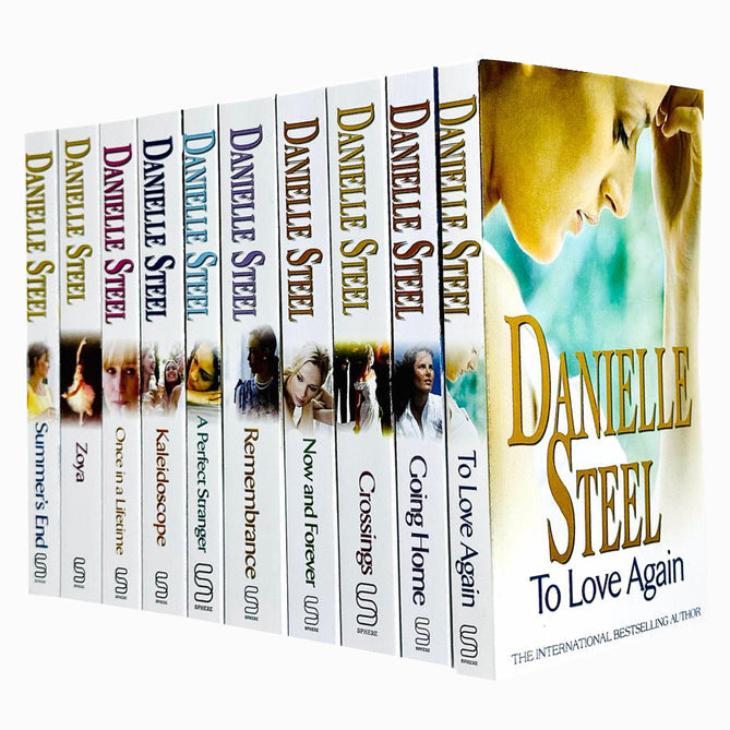 Danielle Steel 10 Books Collection Set paperback front view - Going Home, To Love Again and more bestselling adult romance and family saga novels