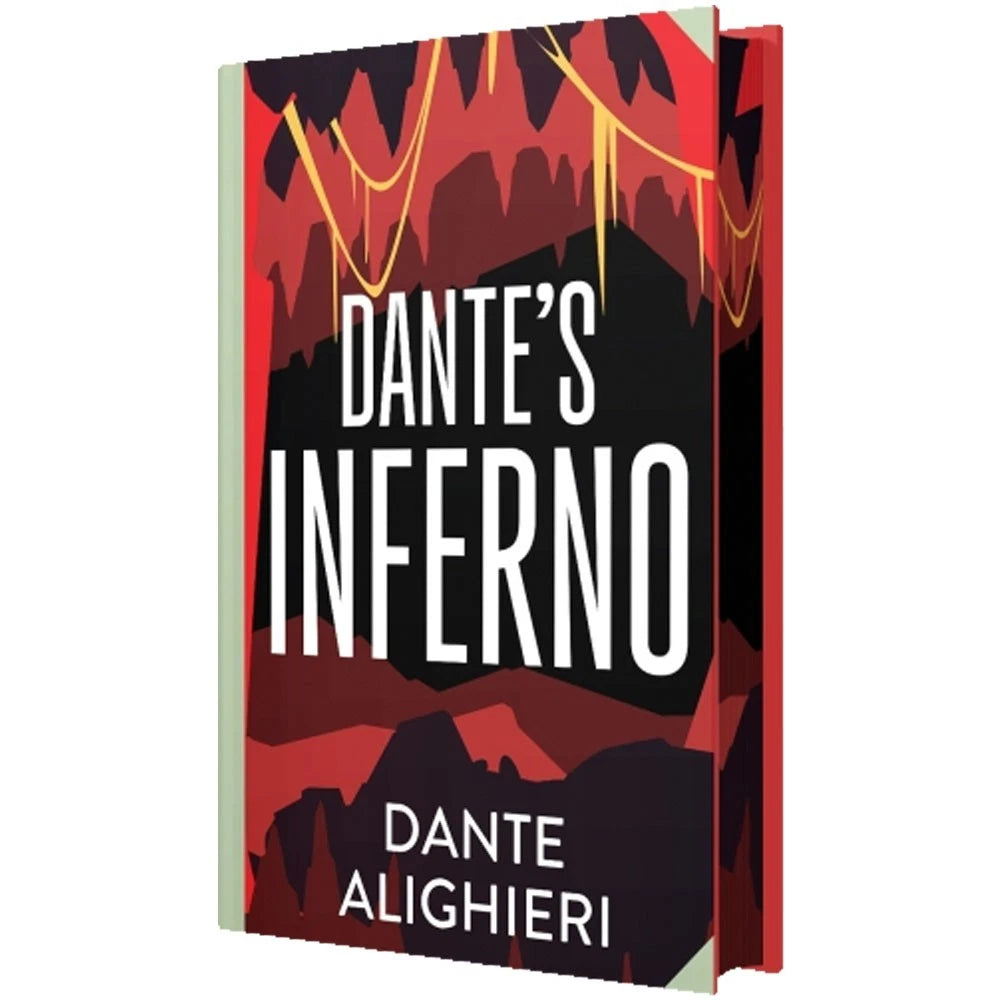 Dante's Inferno by Dante Alighieri sprayed edge hardback cover, classic literary fiction edition