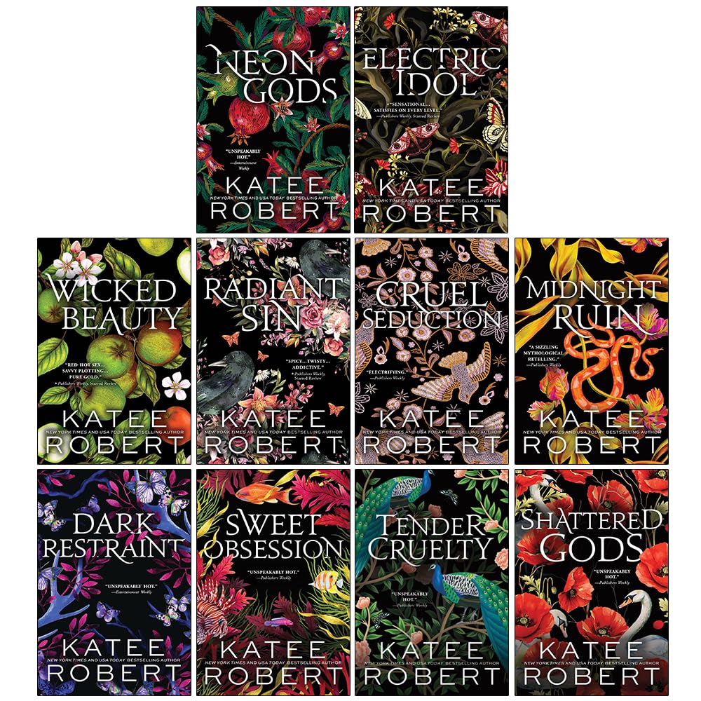 Dark Olympus Series 1-10 Books Collection Set by Katee Robert - Paperback adult dark romance mythology retelling