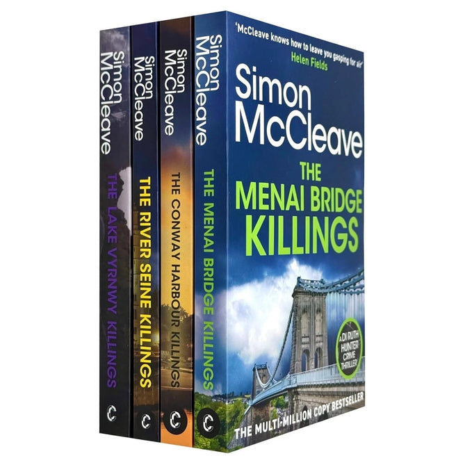 DI Ruth Hunter Series by Simon McCleave 4 Books Collection Set - Crime Fiction Paperback