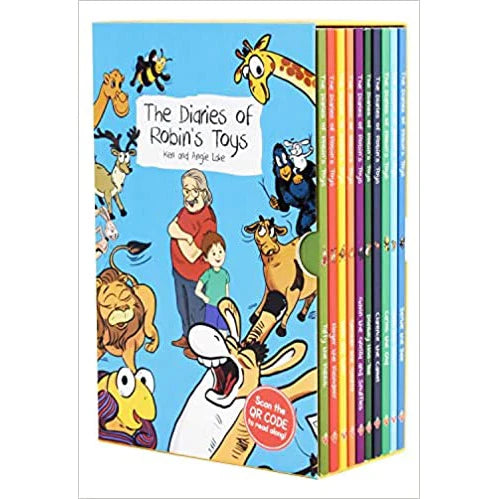 Diaries of Robin's Toys by Ken Lake - 10 Books Collection Set cover, paperback, ages 5+