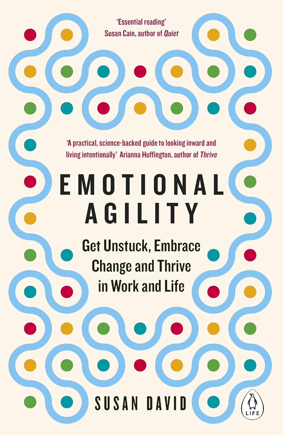 Emotional Agility by Susan David - Paperback non-fiction book cover, self-help and psychology