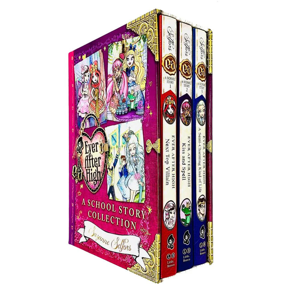 Ever After High: A School Story Collection by Suzanne Selfors - 3 Books Paperback Set for Ages 8-12