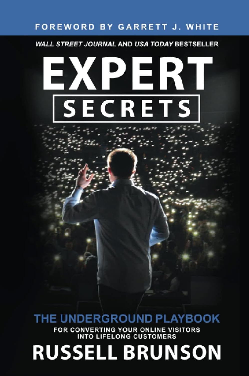 Expert Secrets by Russell Brunson - Non Fiction Paperback - Underground Playbook for Online Marketing