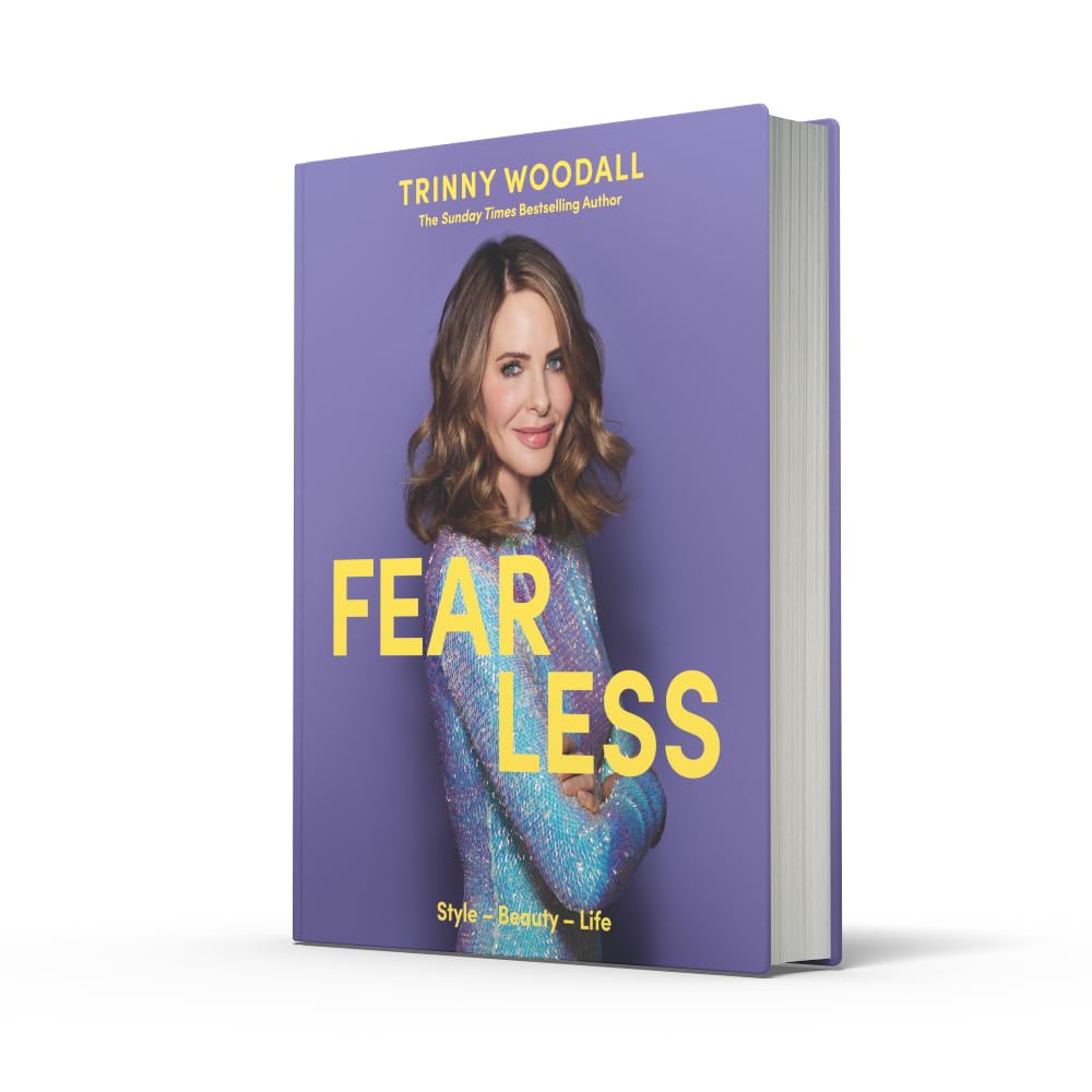 Fearless by Trinny Woodall - hardback front cover, Sunday Times bestselling style and confidence guide