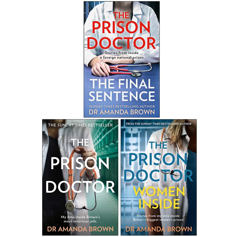 The Prison Doctor Collection 3 Books Set By Dr Amanda Brown (The Final Sentence, The Prison Doctor, Women Inside) - Lets Buy Books
