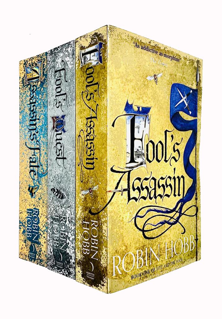 Fitz and the Fool Trilogy 3 Books Collection Set by Robin Hobb - Paperback Fantasy Box Set