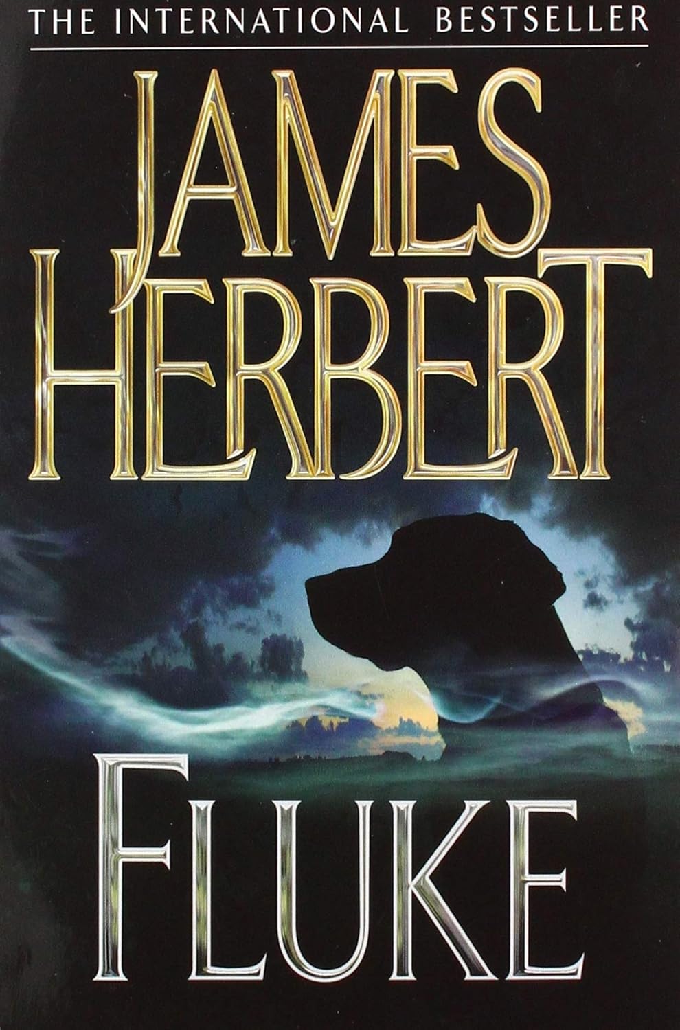 Fluke by James Herbert - brand new UK paperback edition front cover, horror fiction novel