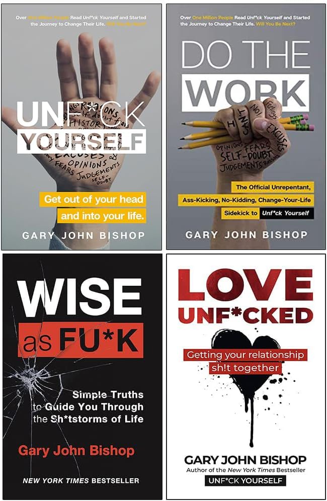 Gary John Bishop Unf*ck Yourself 4 Books Collection Set - Paperback Self-Help Books - New