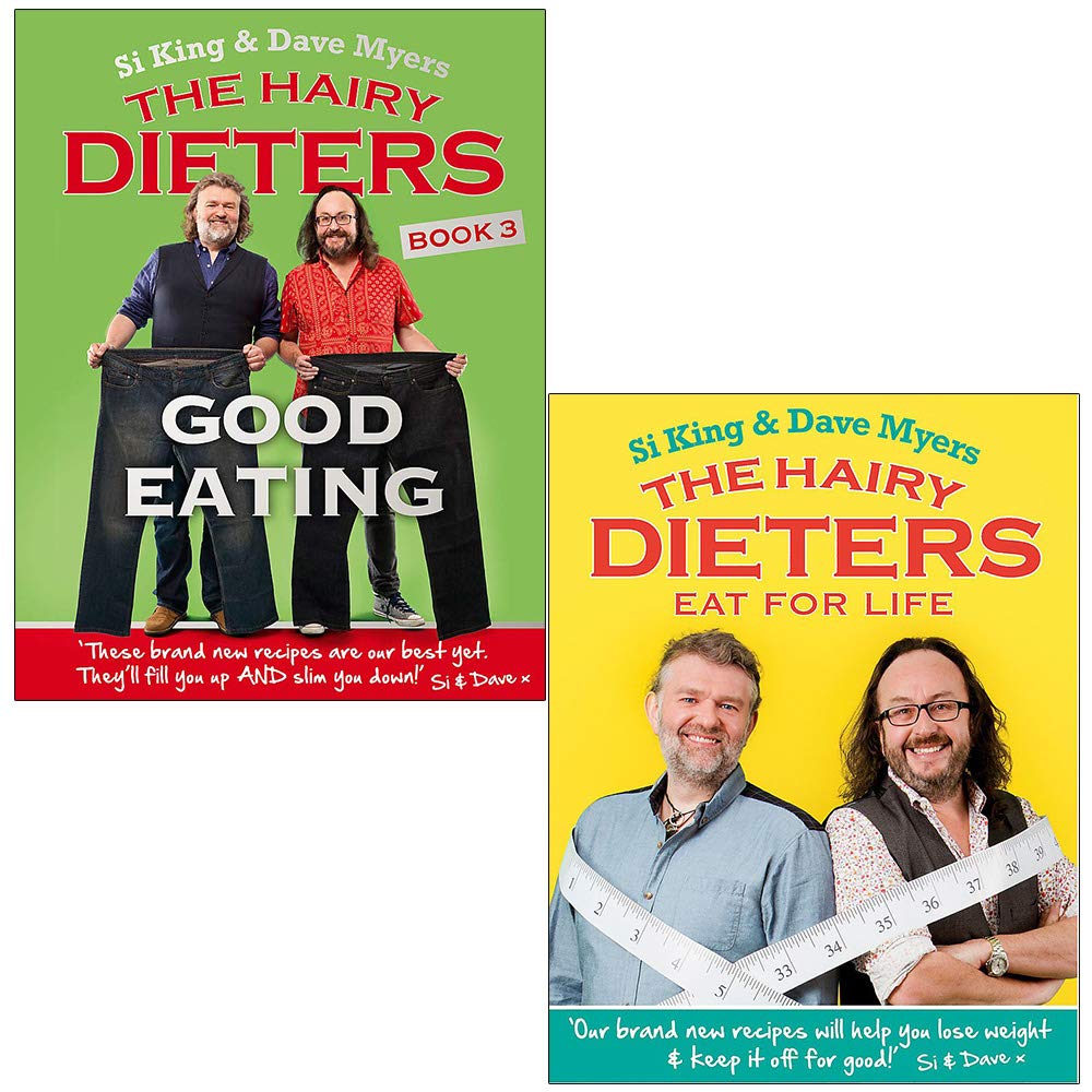 The Hairy Dieters Good Eating & Eat for Life 2 Book Collection Set by Hairy Bikers - Paperback cookbooks front cover