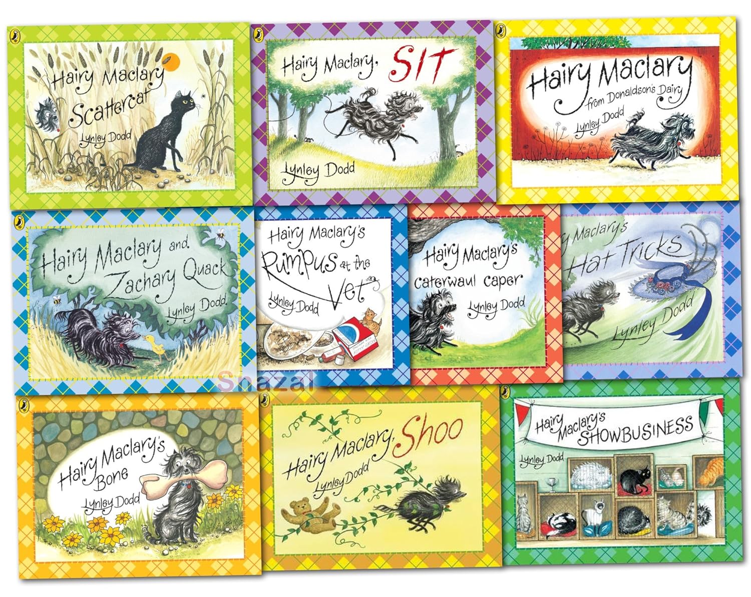 Hairy Maclary and Friends 10 Books Collection Set by Lynley Dodd - Paperback Picture Books for Ages 3-7