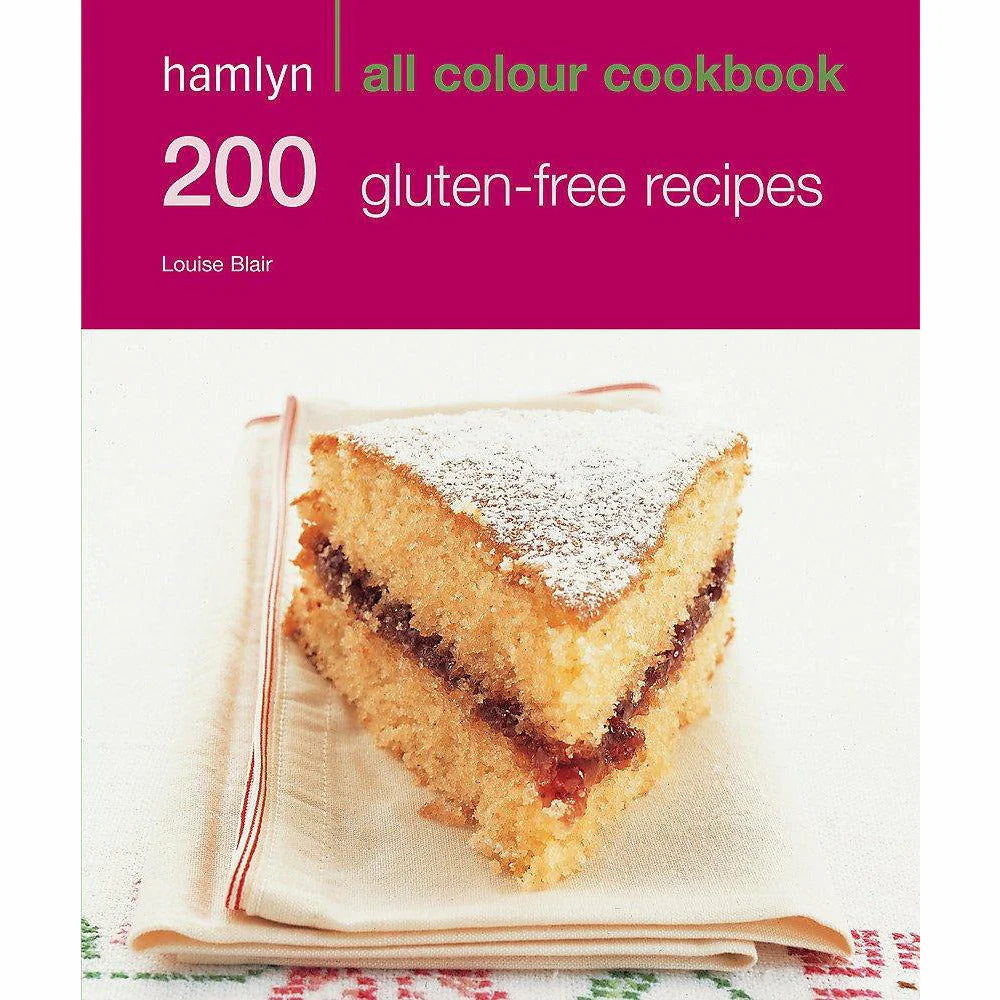 Hamlyn All Colour Cookery 200 Gluten-Free Recipes paperback cookbook front cover