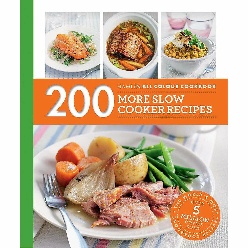 Hamlyn All Colour Cookery: 200 More Slow Cooker Recipes by Sara Lewis - Paperback cookbook front cover