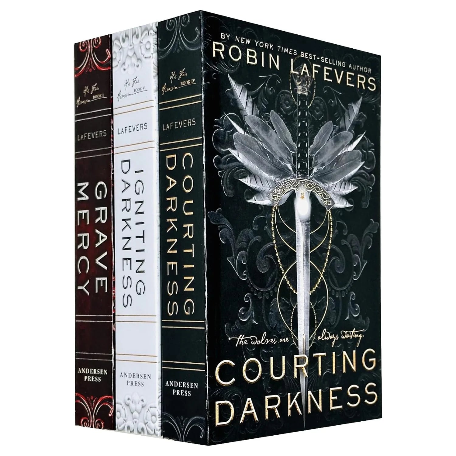 His Fair Assassin 3 Books Collection Set by Robin LaFevers - Young Adult Paperback - front cover