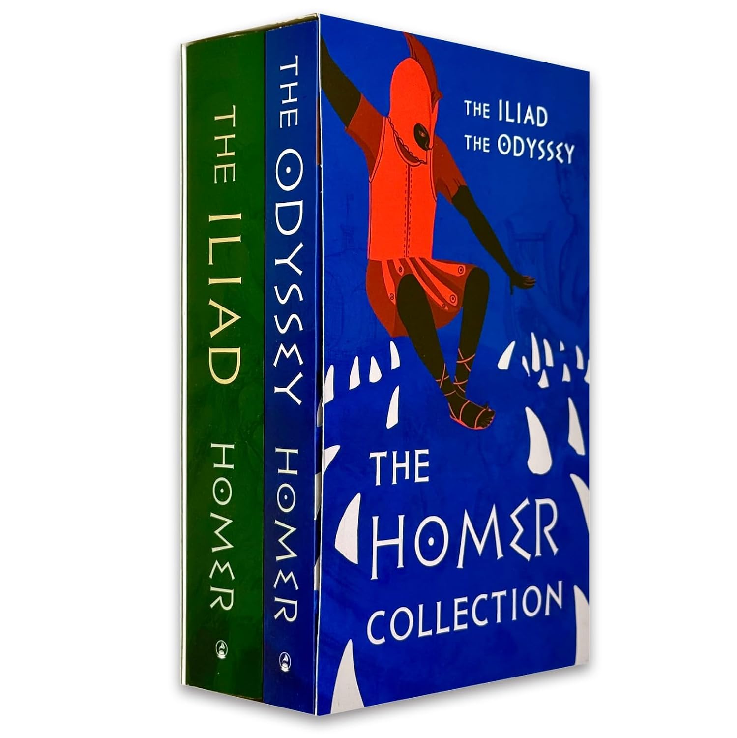 The Homer Collection 2 Books Box Set - The Iliad and The Odyssey paperback cover