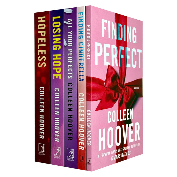 Hopeless Series by Colleen Hoover 5 Books Collection Set - Paperback Contemporary Romance