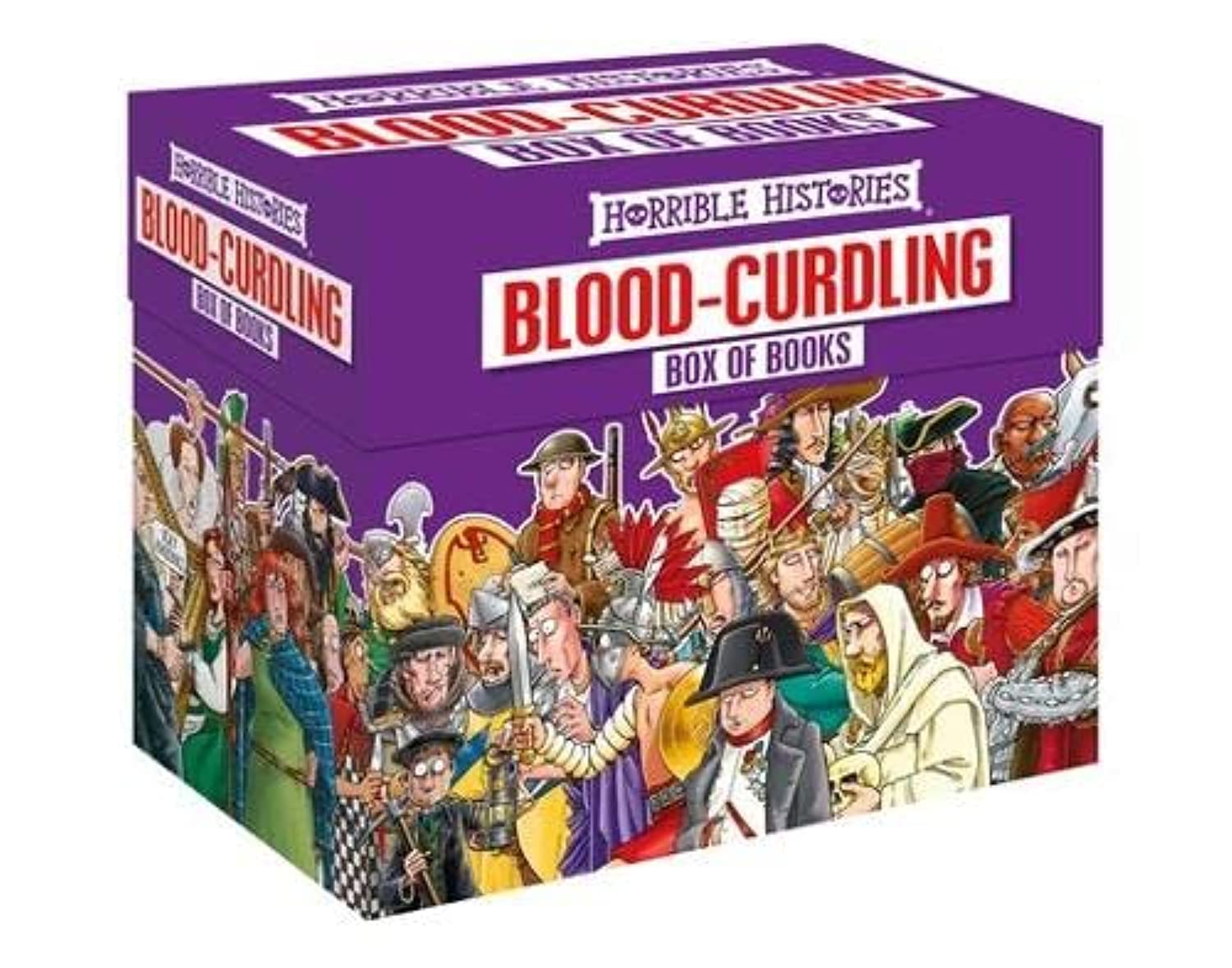 Horrible Histories 20 Books Collection Set by Terry Deary - Blood-Curdling Box of Books paperback set for ages 8-12