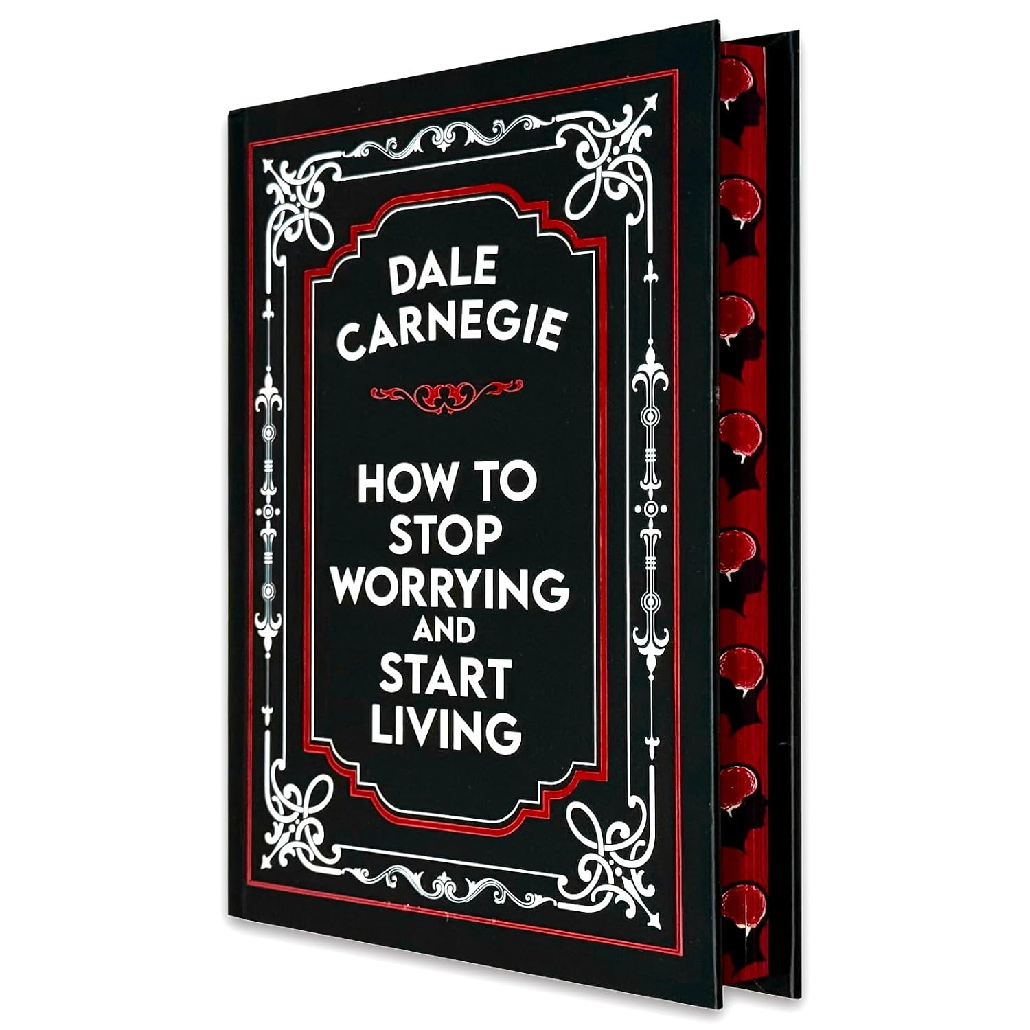Front cover of How to Stop Worrying and Start Living by Dale Carnegie, new hardback self-help edition